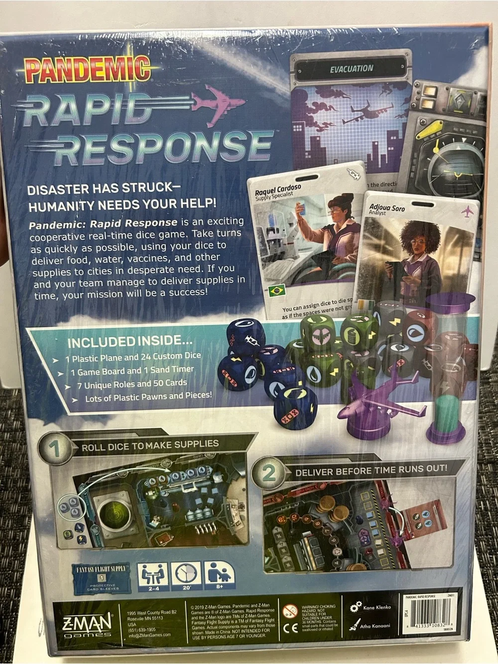 Pandemic Rapid Response Board Game NWT Sealed